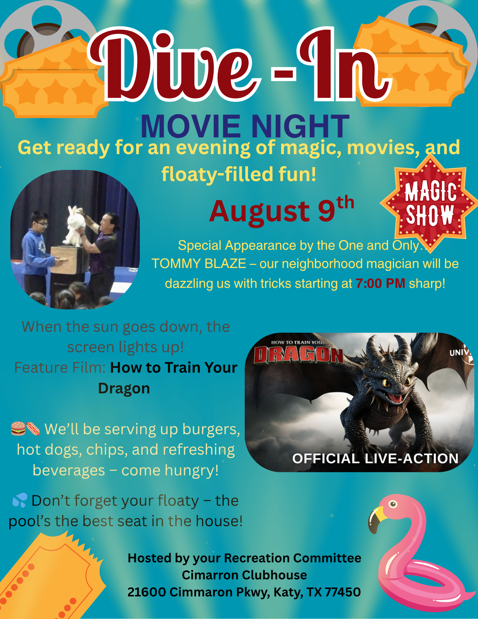 2025 Dive in Flyer