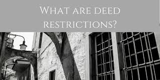 Deed Restriction Presentation