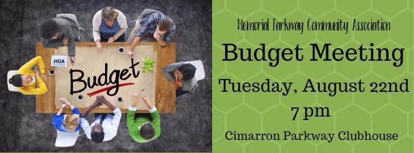 Annual HOA Budget Meeting